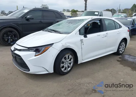 2025 Toyota Corolla Le из США, поврежденный, VIN 5YFB4MDE2SP229685